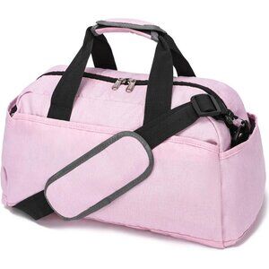 🆕Women Purpel Small 14 inch Mini Duffel Carry On Lightweight Small Duffle Bags